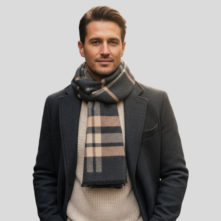 Petr - Klasický kostkovaný šál