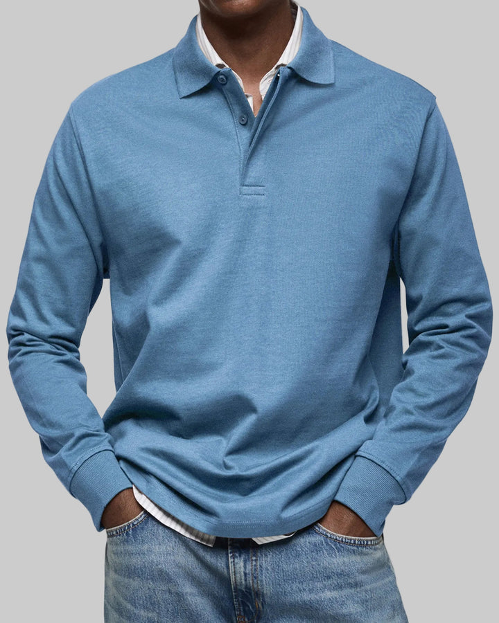 Hector - Polo tričko s dlouhým rukávem