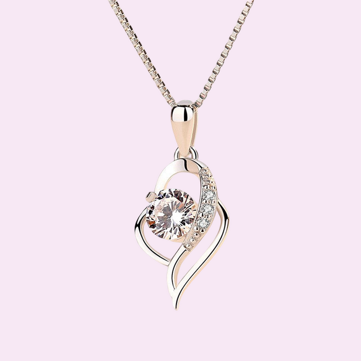 Emma - Náhrdelník srdce nebeské