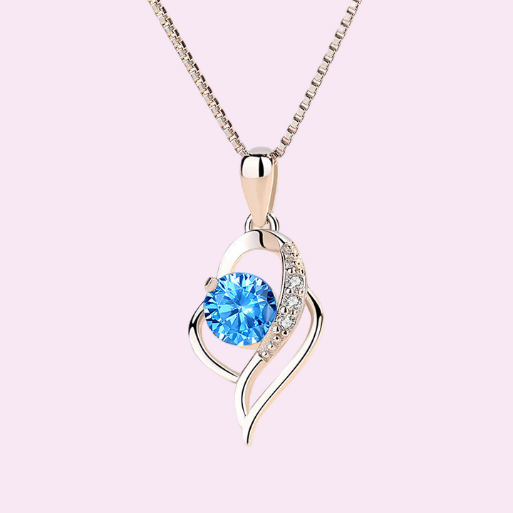 Emma - Náhrdelník srdce nebeské