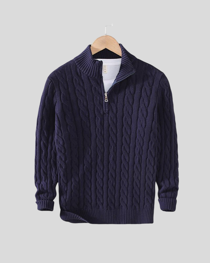 Jiří – Elegantní a Pohodlná Polokošile s Půlzipem