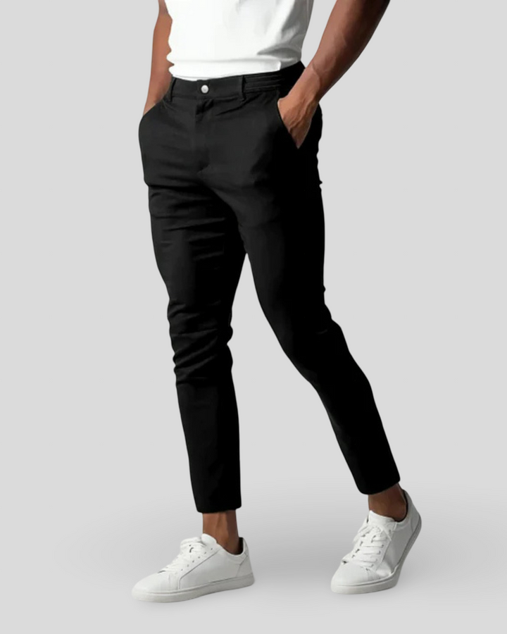 Václav - Elegantní stretch chino kalhoty