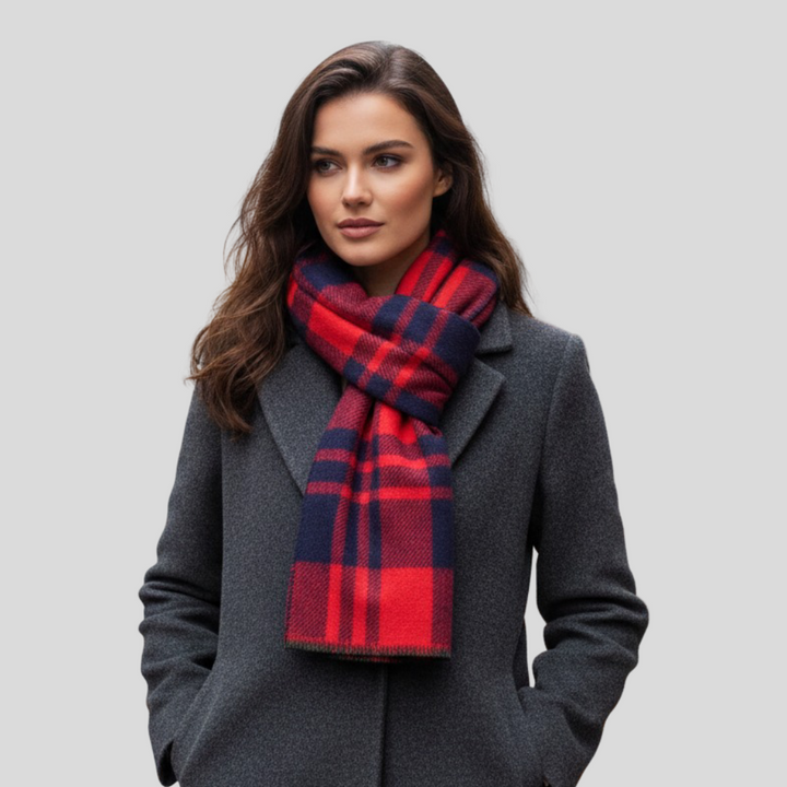 Barbora - Klasický kostkovaný šátek