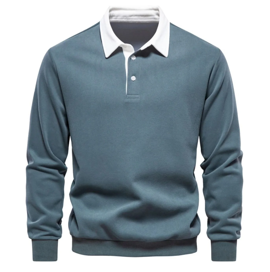 ALLAN - Elegantní košile s límečkem a knoflíky