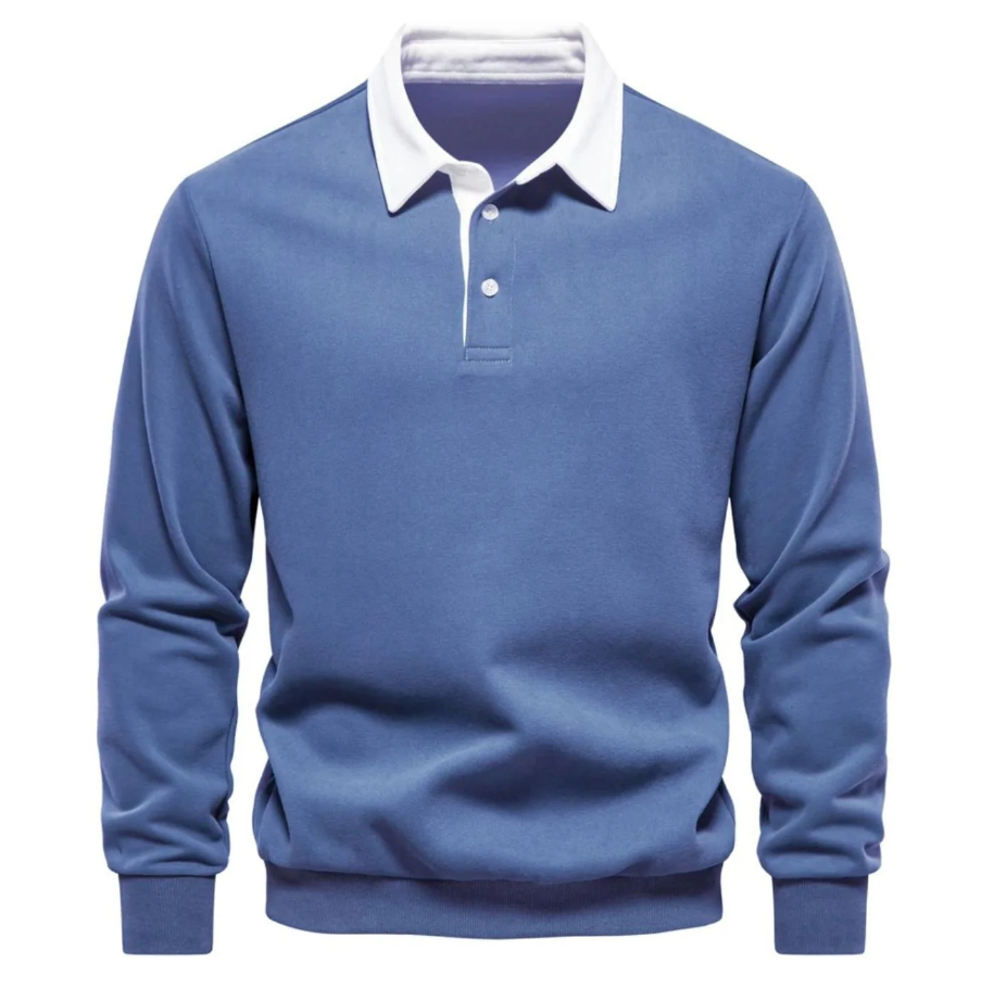 ALLAN - Elegantní košile s límečkem a knoflíky