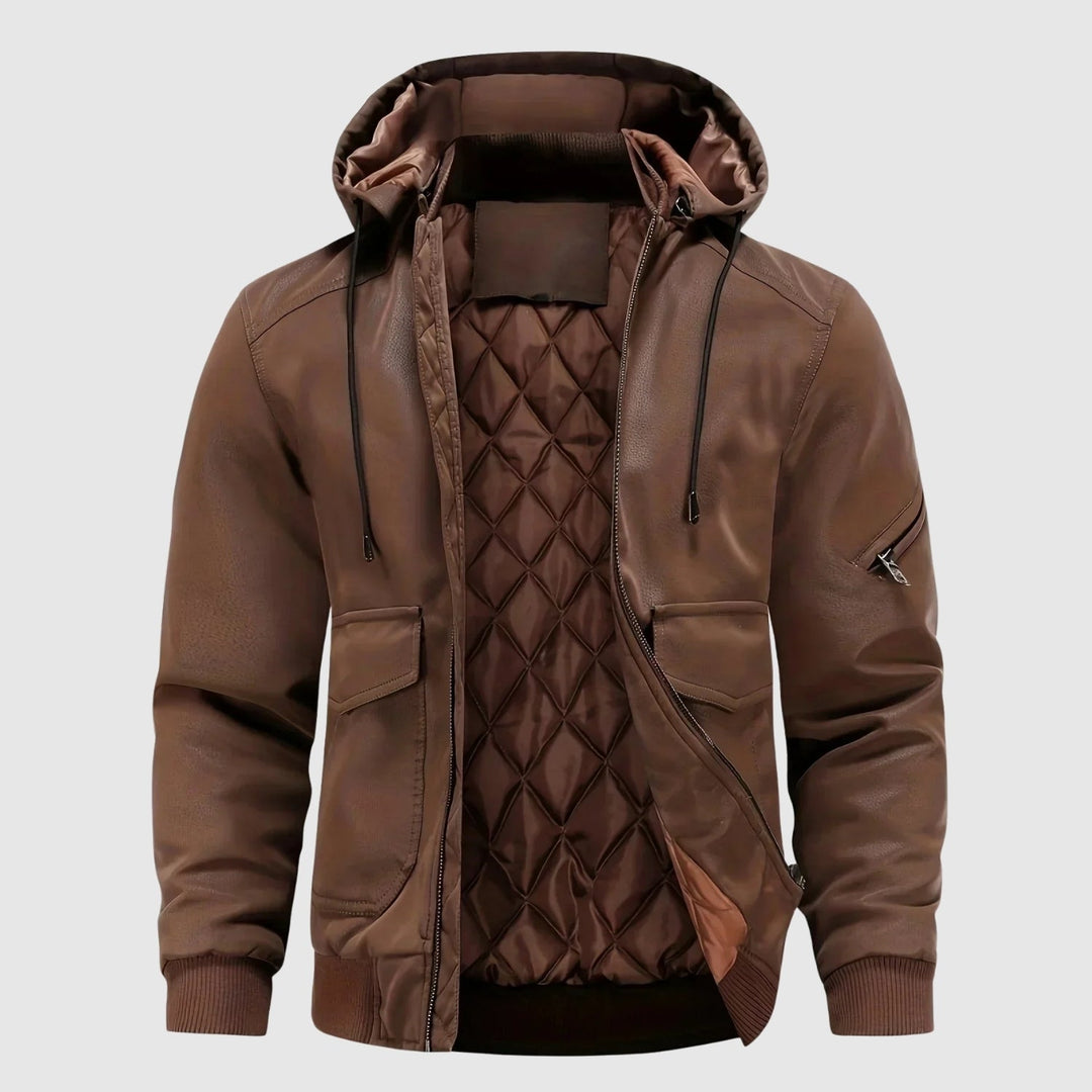 Libor - Pánská bunda z umělé kůže