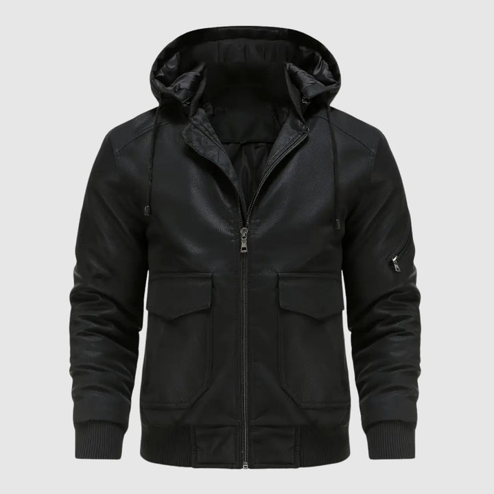 Libor - Pánská bunda z umělé kůže