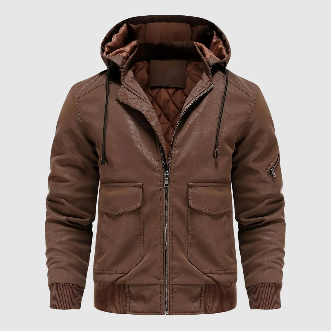 Libor - Pánská bunda z umělé kůže