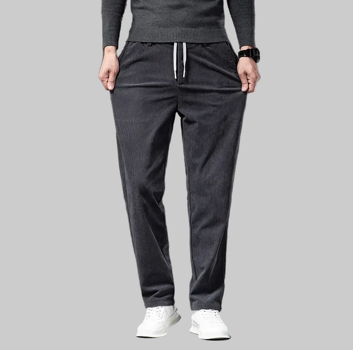 VELSTON - KLASICKÉ KALHOTY Z VELUROVÉHO KOTELÉ