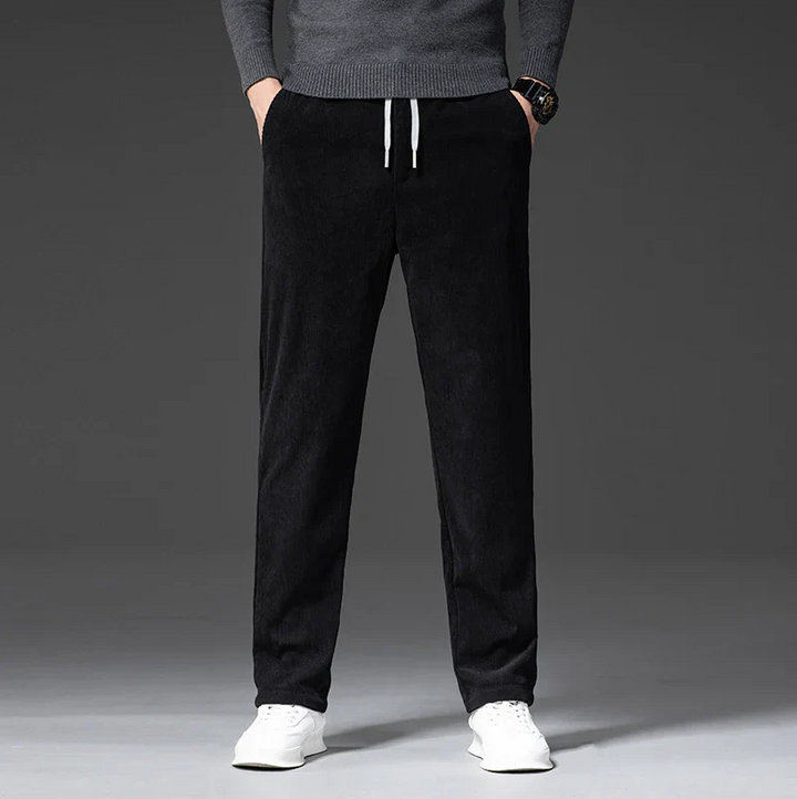 VELSTON - KLASICKÉ KALHOTY Z VELUROVÉHO KOTELÉ