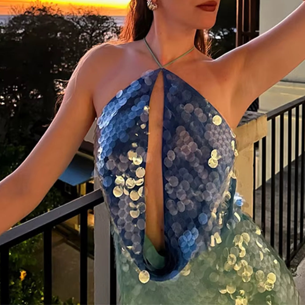 Baillie – Šaty s lesklými flitry