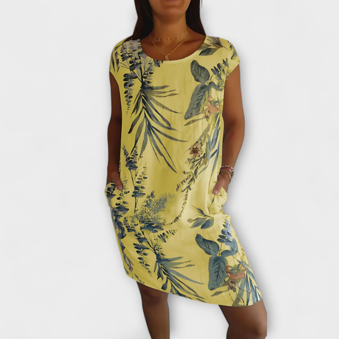 Izabela - Pohodlné a volné tričkové šaty