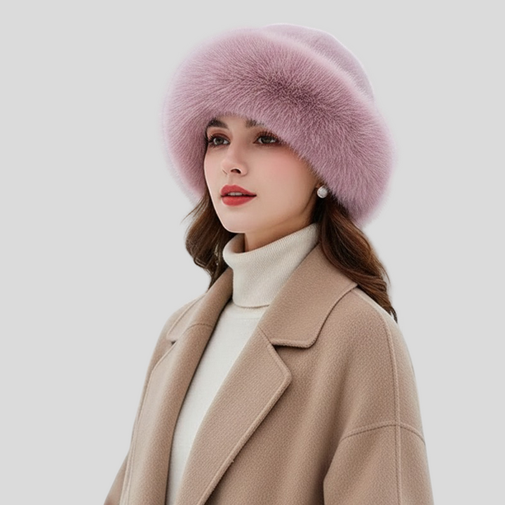 Velora - Elegantní kožešinová čepice