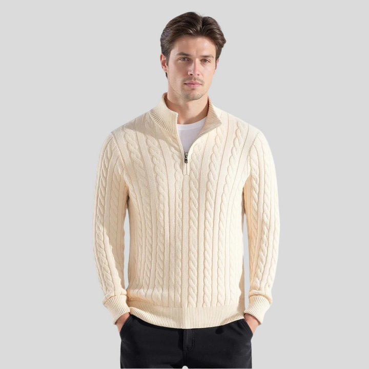 Jiří – Elegantní a Pohodlná Polokošile s Půlzipem