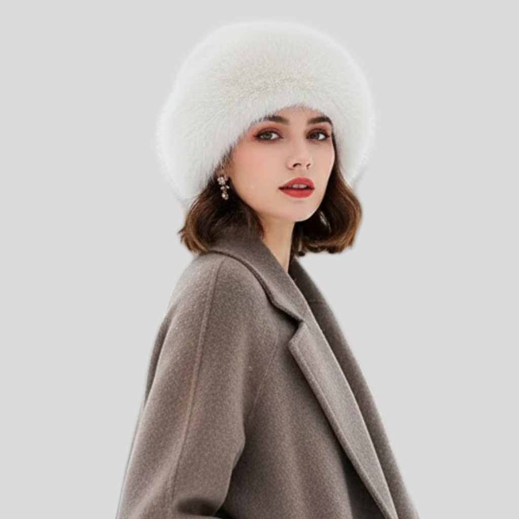 Velora - Elegantní kožešinová čepice