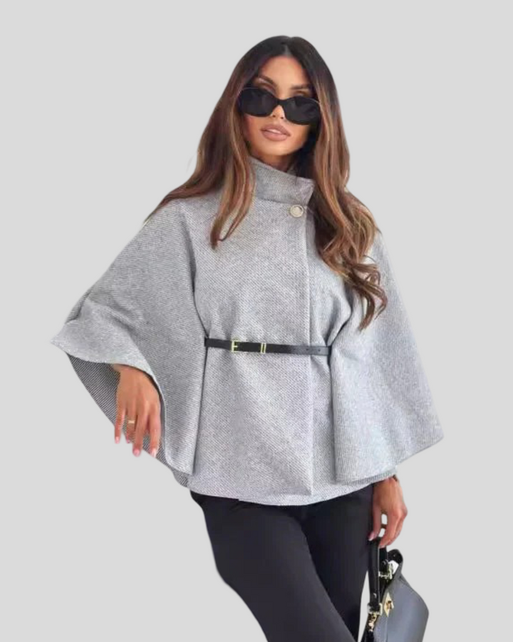 Alicja - Bunda s motýlími rukávy a páskem