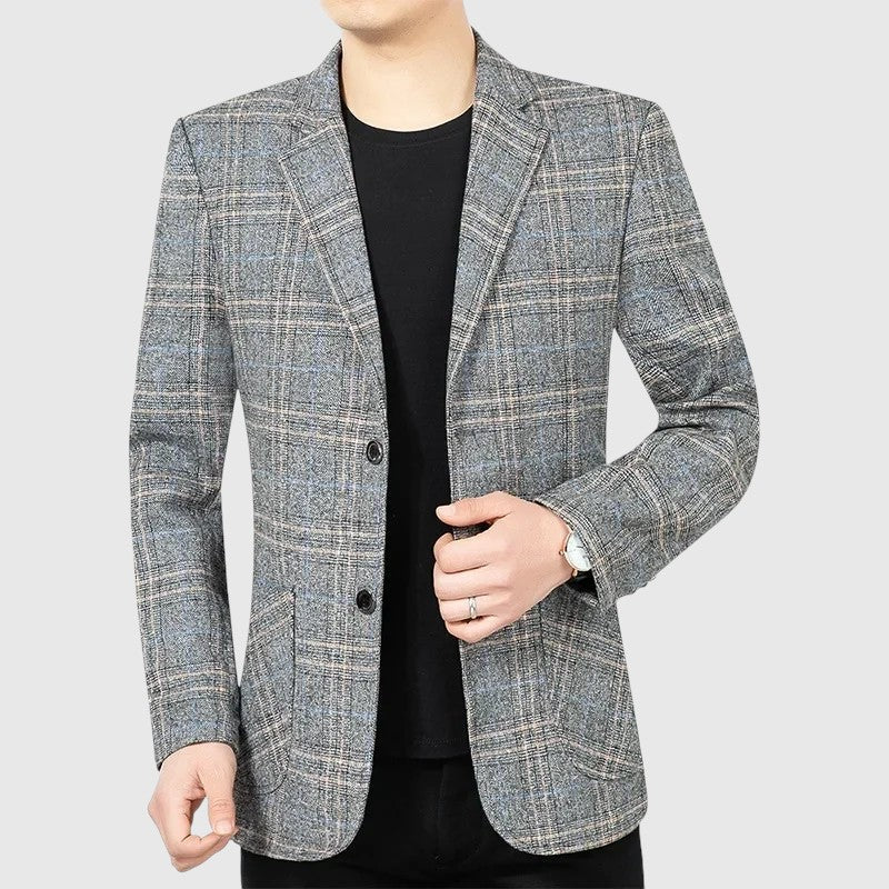Zdeněk – Klasický kostkovaný blazer