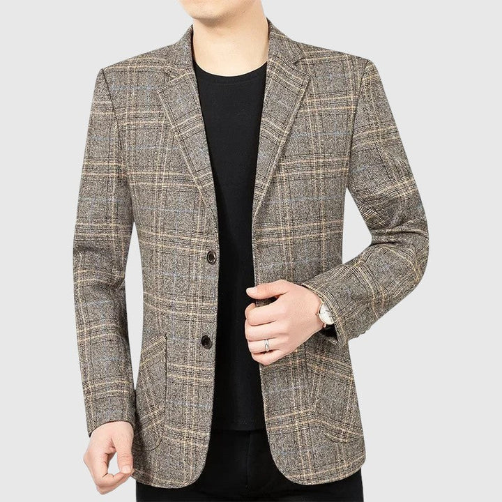 Zdeněk – Klasický kostkovaný blazer