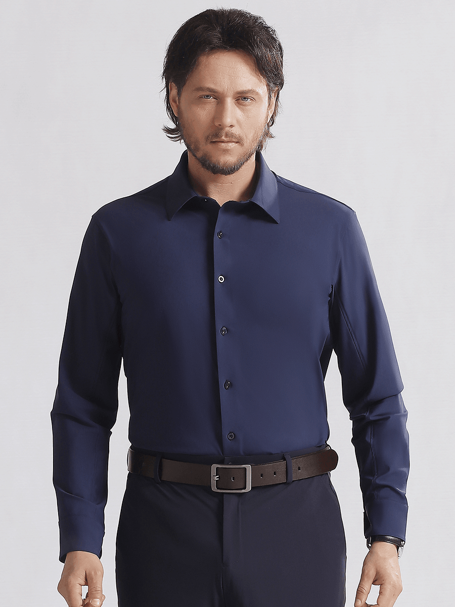 Pánská Bílá Klasická Košile – Elegance a Pohodlí pro Každý Den