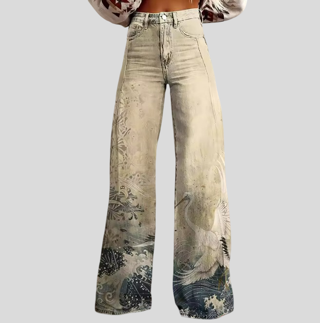 Lida - Boho Vintage Kalhoty