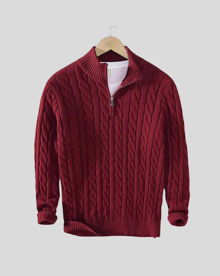 Jiří – Elegantní a Pohodlná Polokošile s Půlzipem