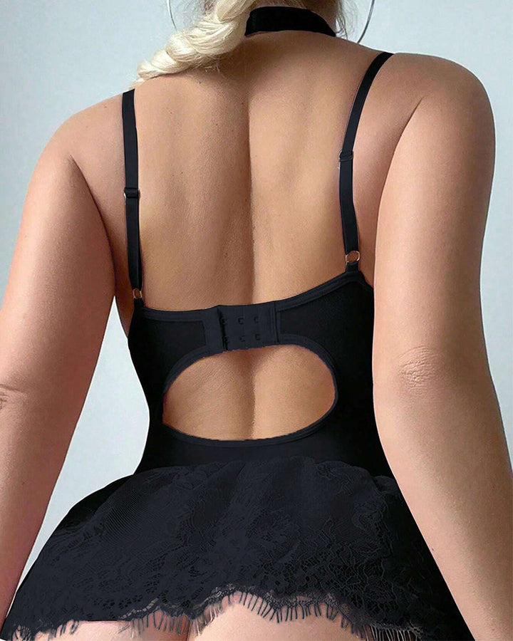 Zara™ | Body Lingerie Bodycon Romantique s Krajkovými Detaily