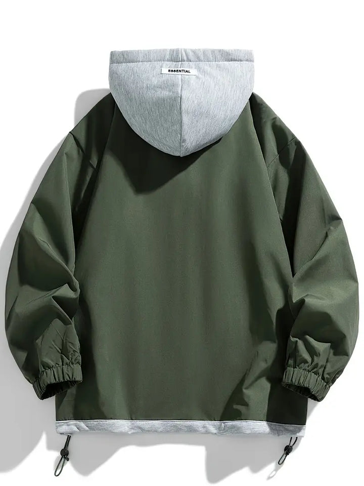 Carson – Lehká bunda s kapucí a kapsou