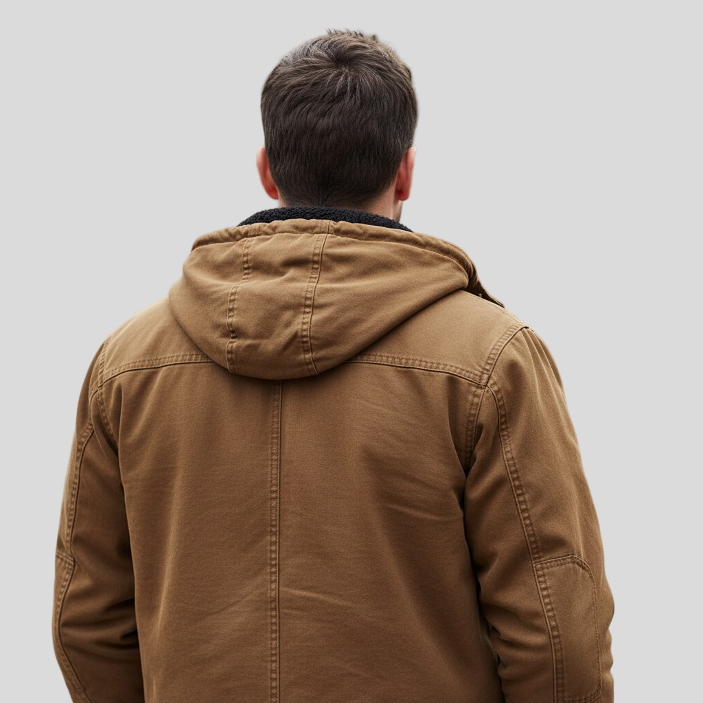 Martin – Zateplený kabát s kapucí