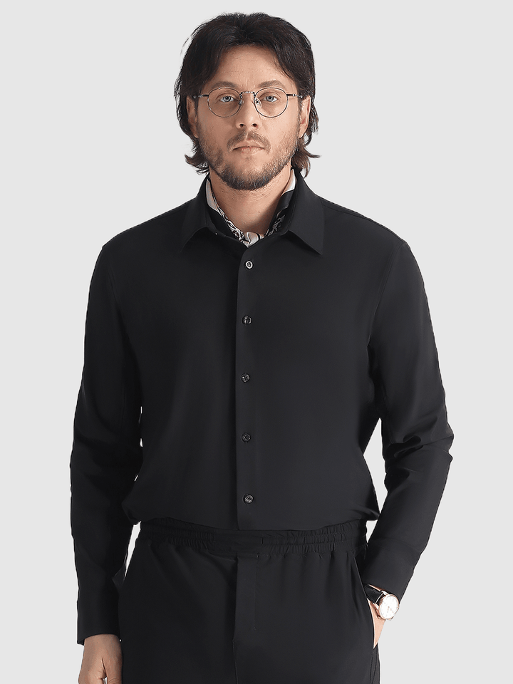 Pánská Bílá Klasická Košile – Elegance a Pohodlí pro Každý Den