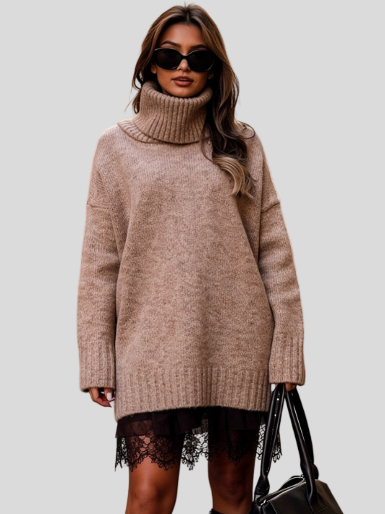 Stella - Šaty s Tylovou Sukní a Svetrem