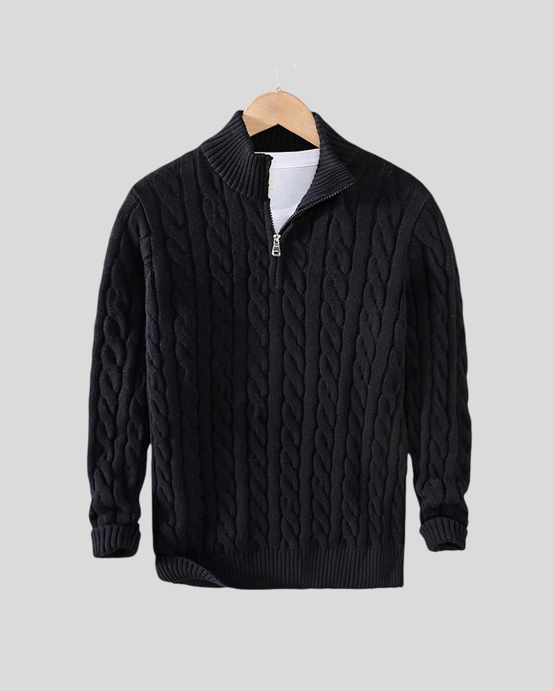 Jiří – Elegantní a Pohodlná Polokošile s Půlzipem