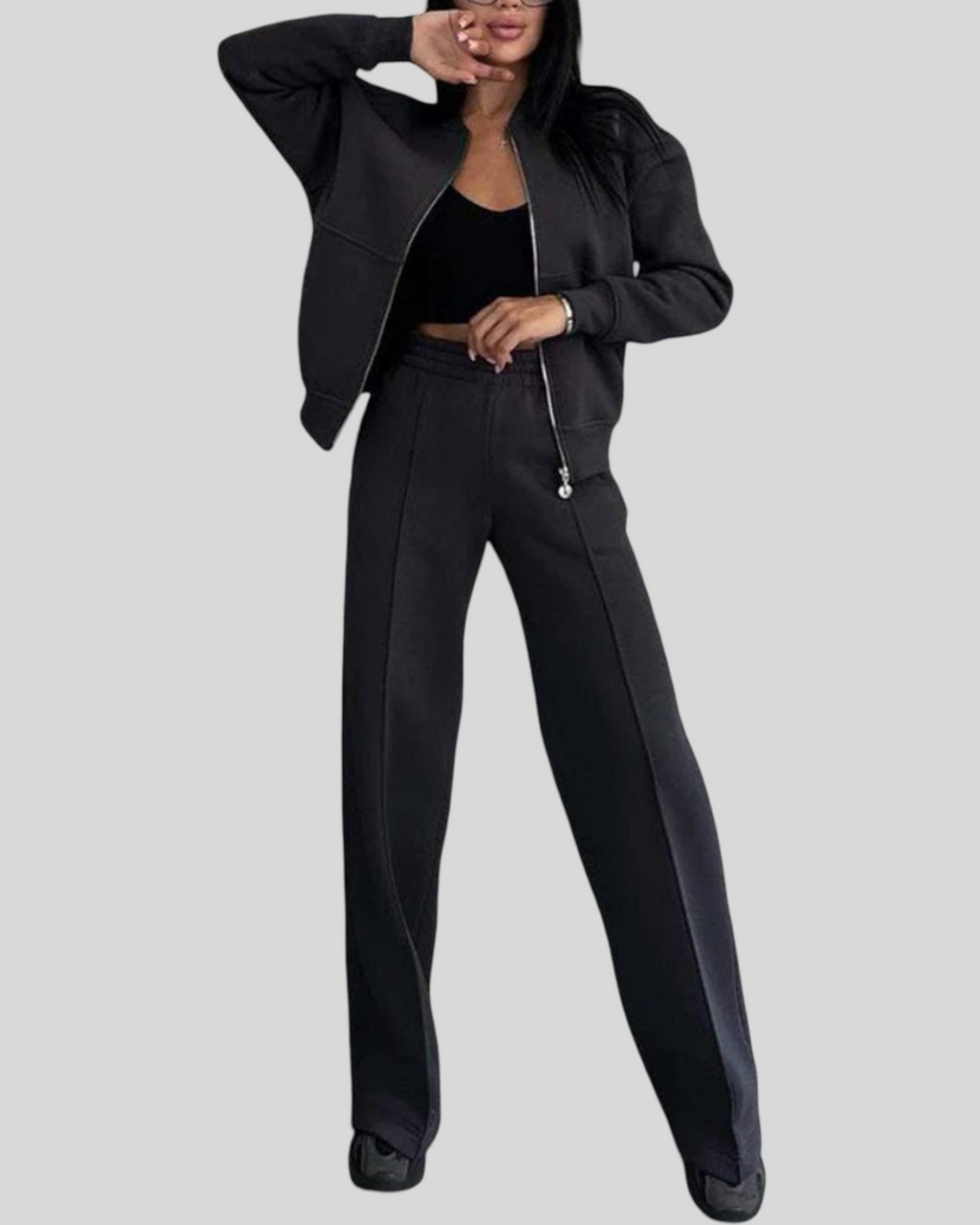 Margot – Příjemný dvoudílný set pro elegantní zimní dny.