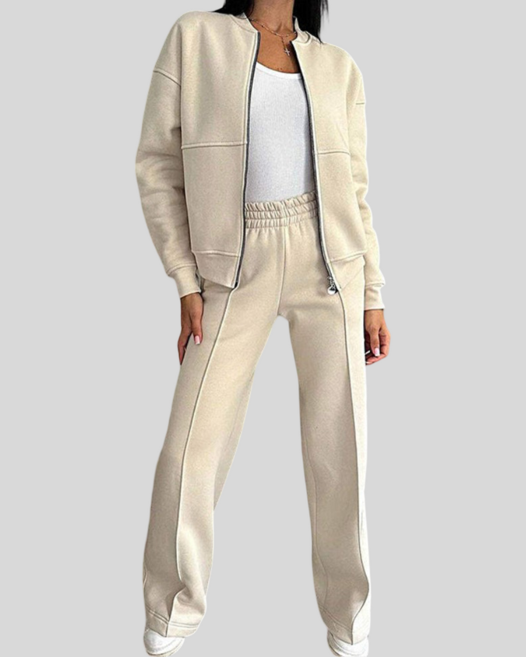 Margot – Příjemný dvoudílný set pro elegantní zimní dny.