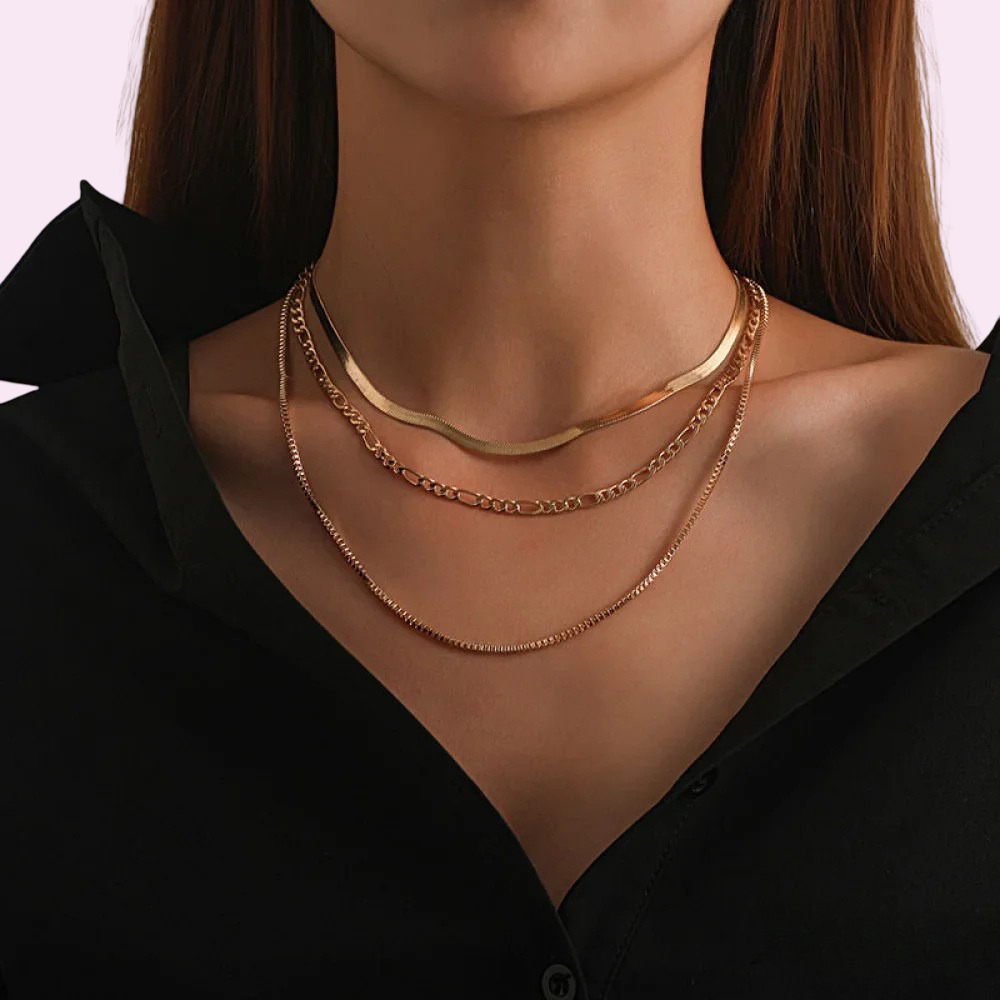 Paula – Náhrdelník se třemi vrstvami