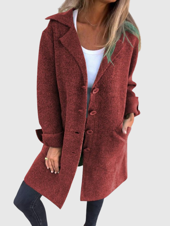 Léonie - Volný dlouhý kabát