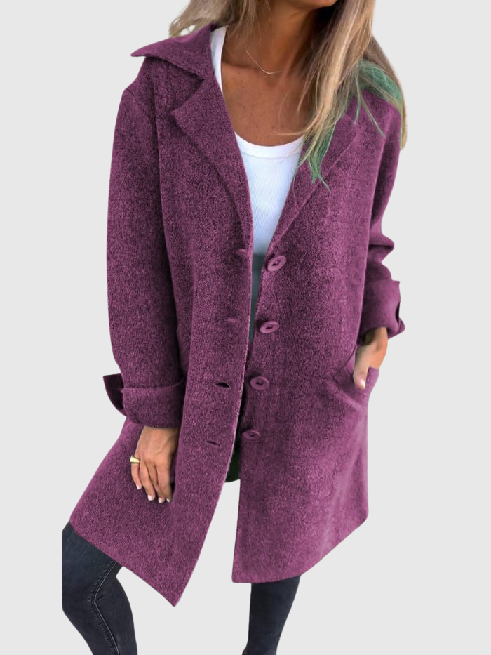 Léonie - Volný dlouhý kabát