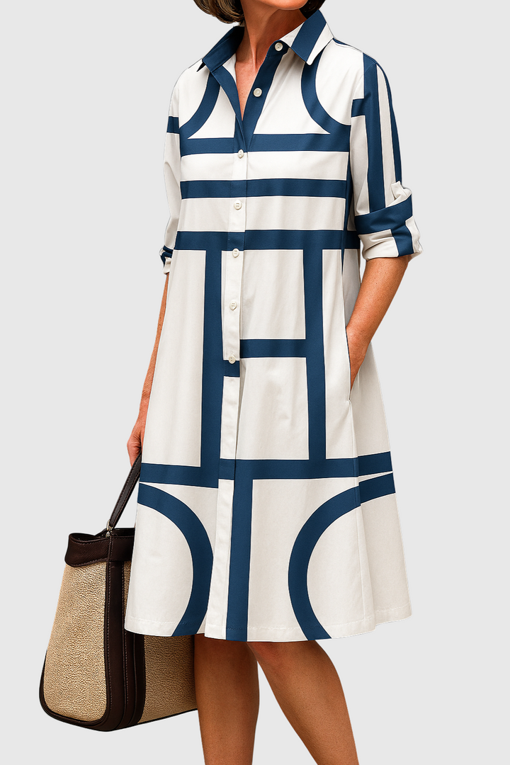 Ilonka - Elegantní šaty s uměleckým nádechem pro zvláštní příležitosti