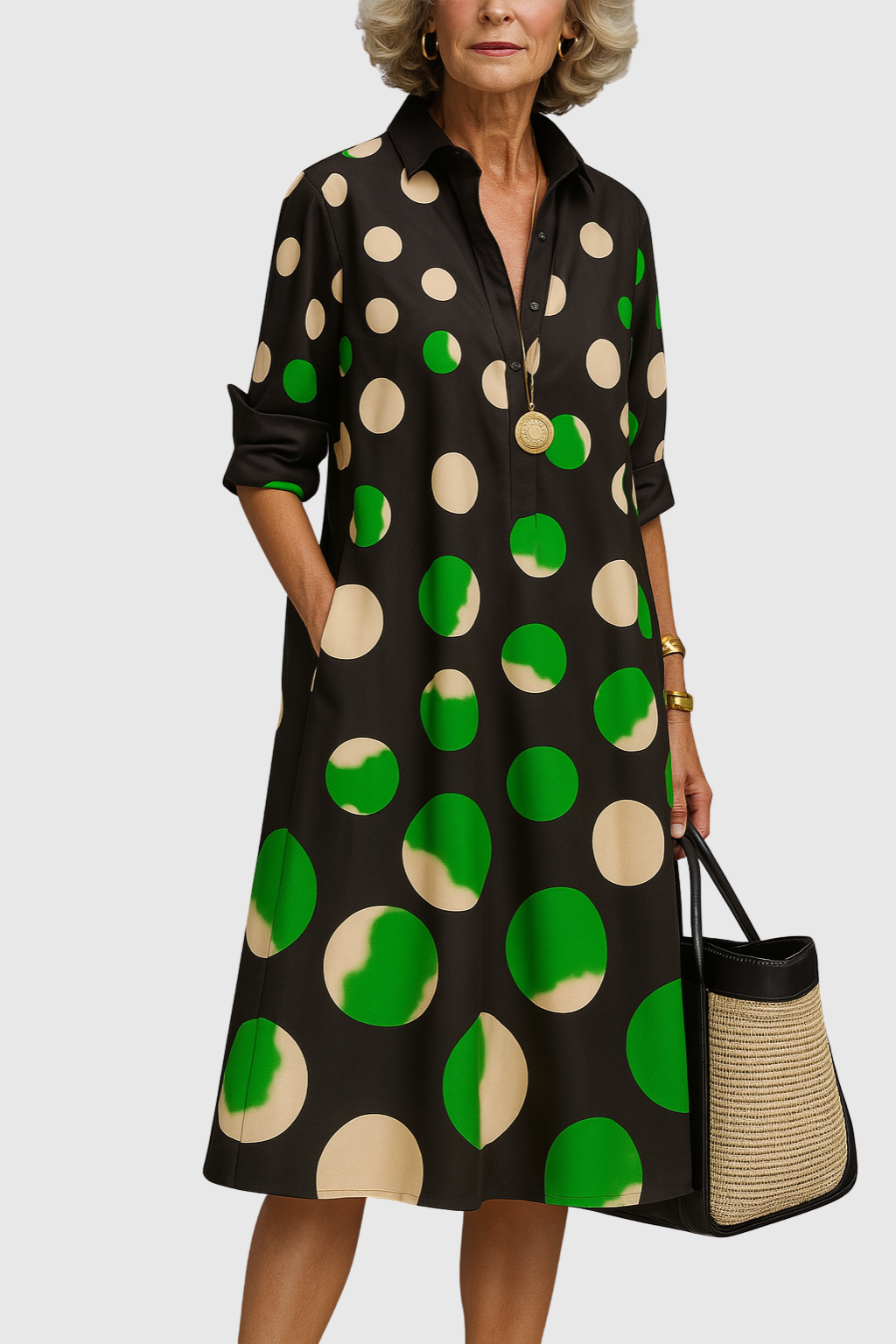 Ilonka - Elegantní šaty s uměleckým nádechem pro zvláštní příležitosti