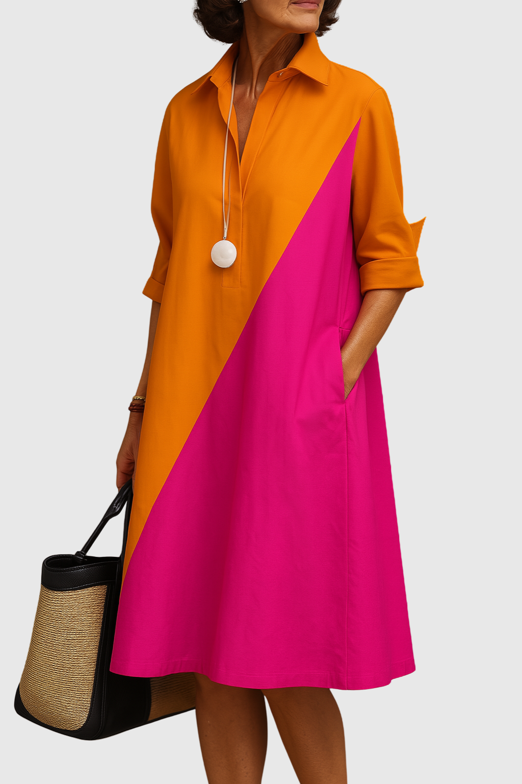 Ilonka - Elegantní šaty s uměleckým nádechem pro zvláštní příležitosti