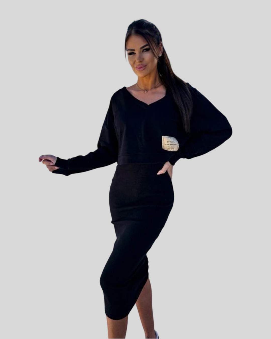 Helga - Dámský dvoudílný set šatů