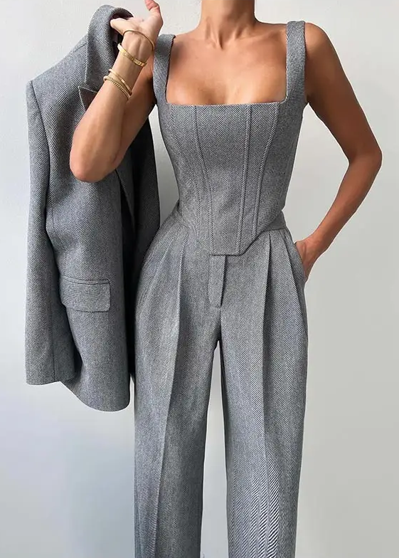 Bohumila - Souprava 3 kusy Moderní krejčovství