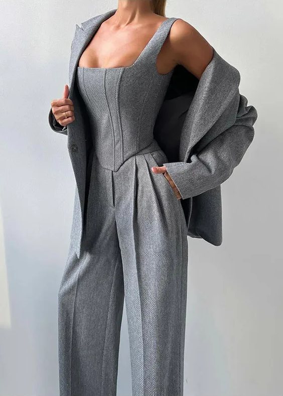 Bohumila - Souprava 3 kusy Moderní krejčovství