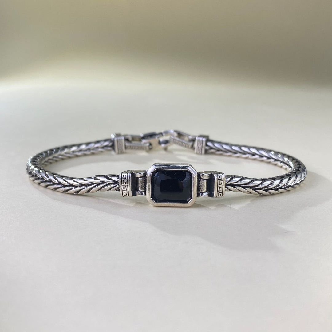 DarkCharm – Náramek s onyxovými kameny