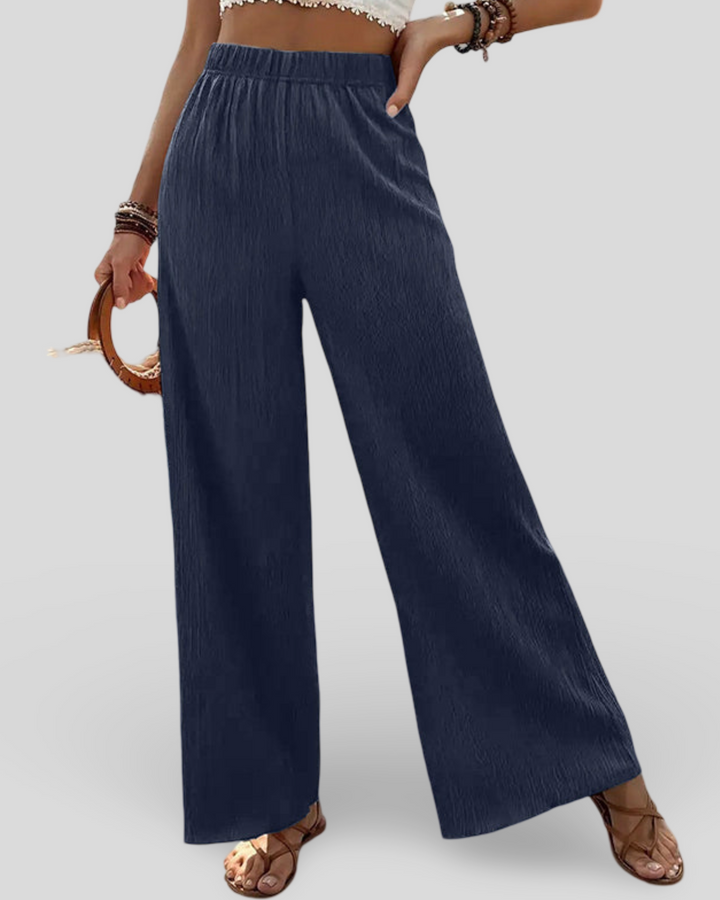 Kateřina - Pohodlné široké kalhoty