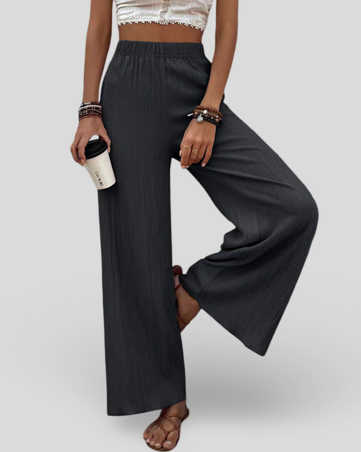 Kateřina - Pohodlné široké kalhoty