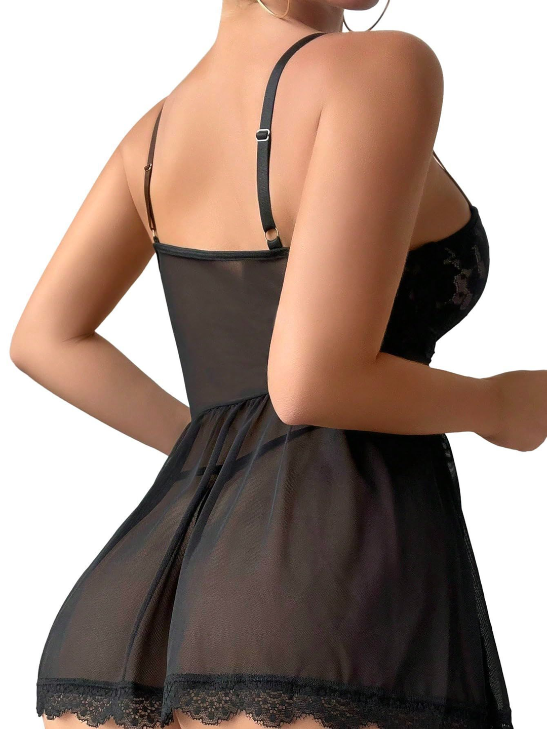 Kaley | Průhledný Babydoll