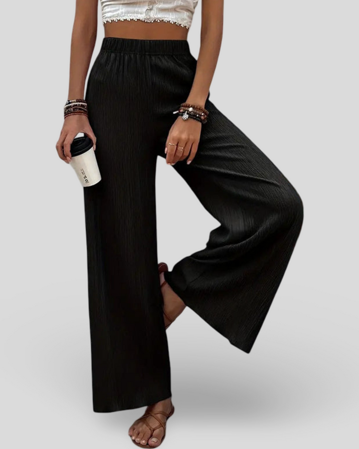 Kateřina - Pohodlné široké kalhoty