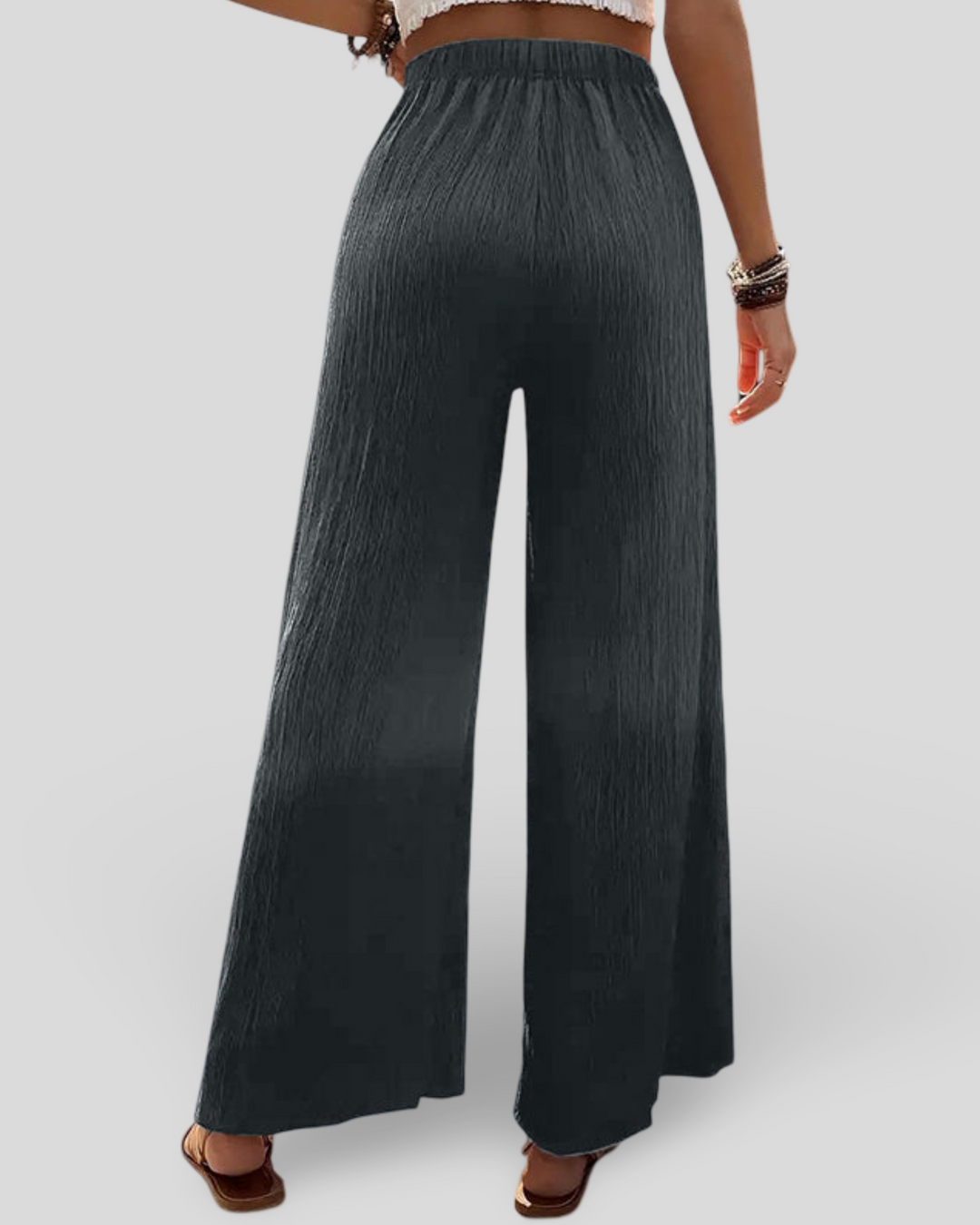 Kateřina - Pohodlné široké kalhoty