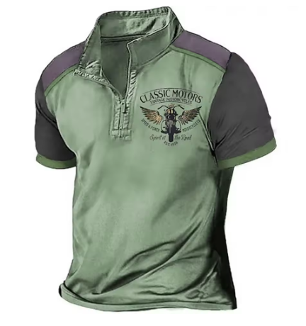 Benno - Klasická pánská polo košile s potiskem