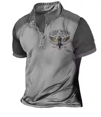 Benno - Klasická pánská polo košile s potiskem